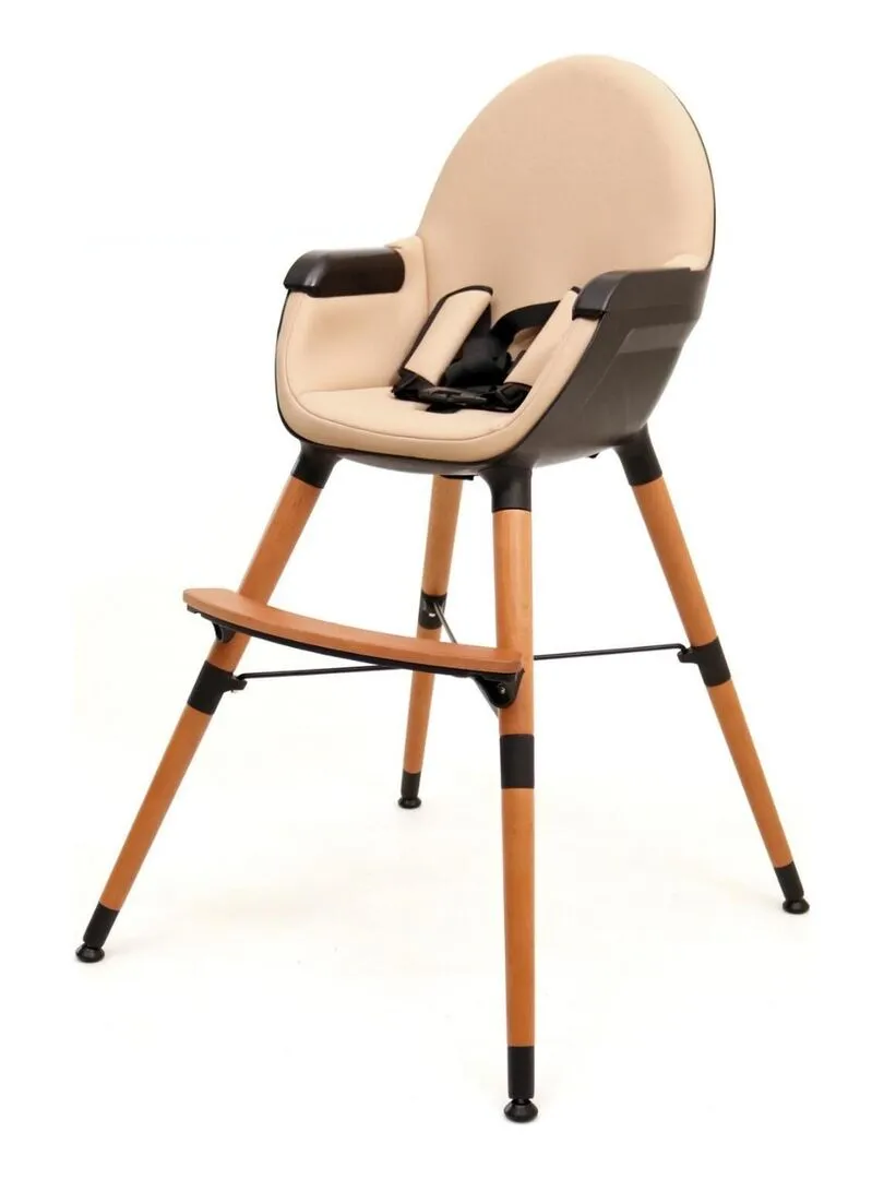 AT4 - Chaise haute 3 hauteurs CONFORT - Rose rouge