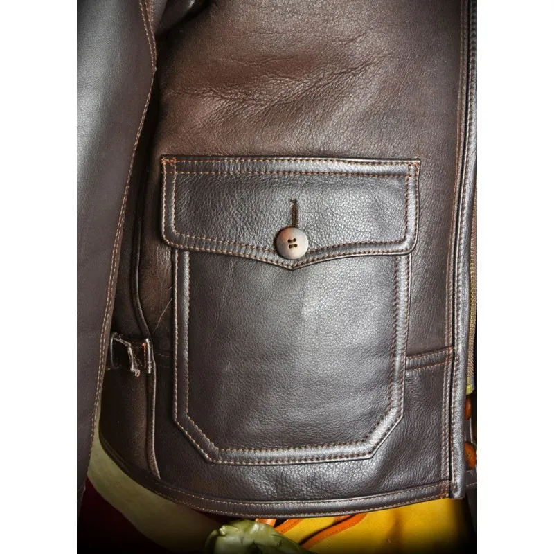 BLOUSON CUIR ANJ-4