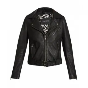 BLOUSON FEMME ROCK EN CUIR OAKWOOD SELF 