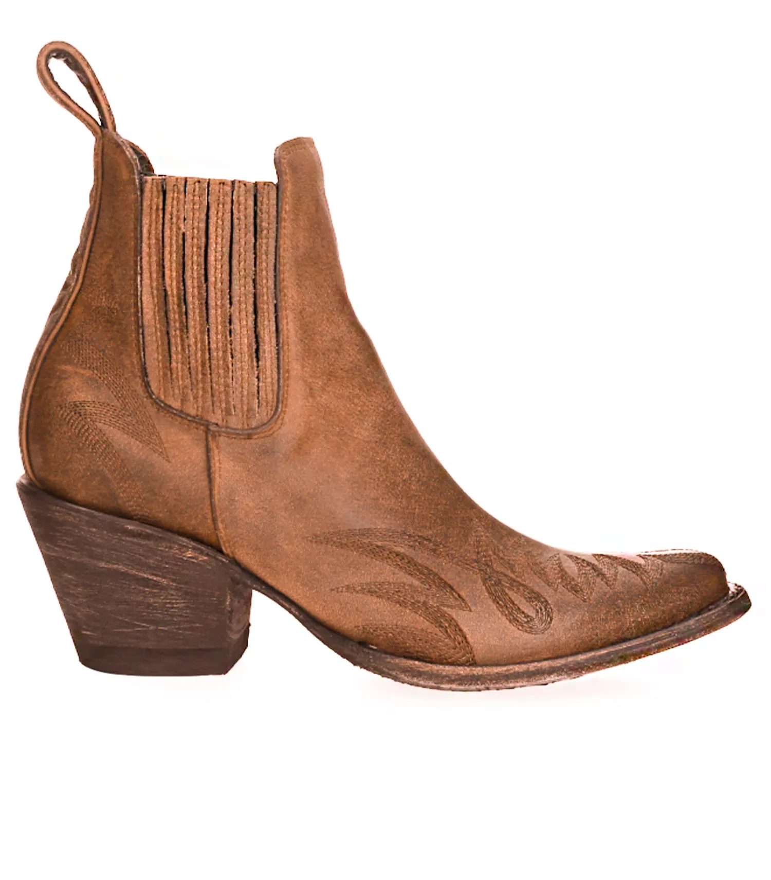 Boots Gaucho Long Stitch Tan Porto Cow x Jane de Boy Mexicana - Jane de Boy