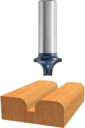 Bosch 85471M Fer à toupie 3/4" x 1/2" tige 1/2" ( rond )