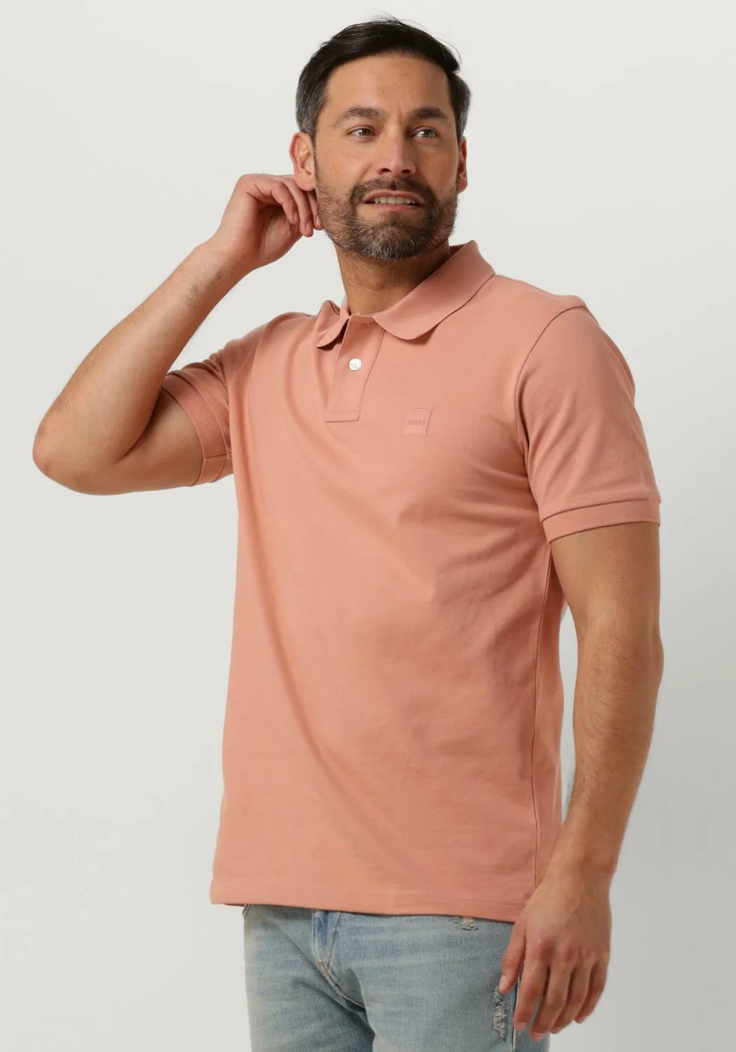 boss polo passenger en rose