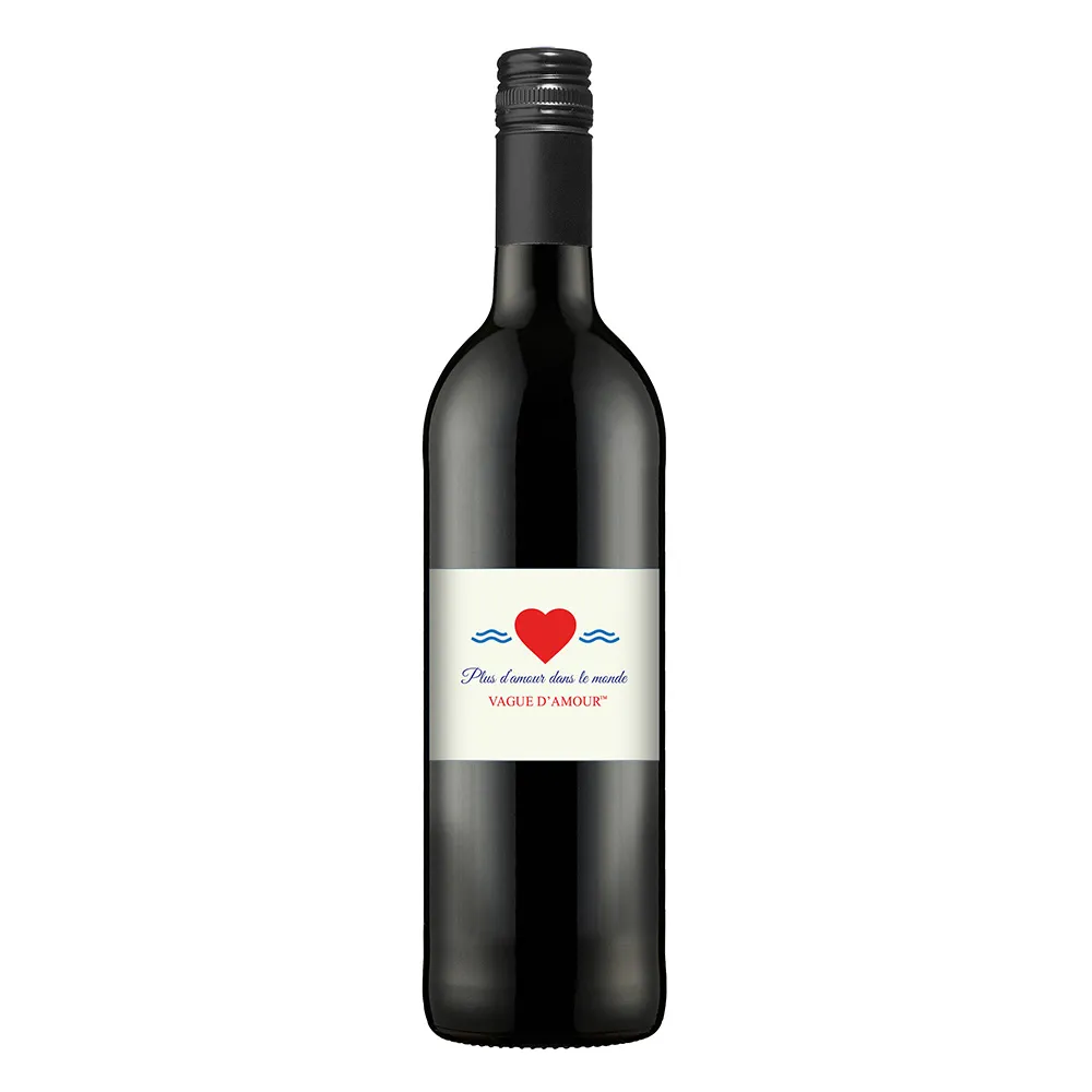 Bouteille de Vin Rouge Château de Jau • La Vague Amour™