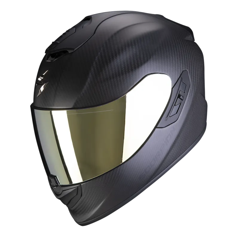 CASQUE SCORPION EXO-1400 EVO AIR CARBON NOIR MAT