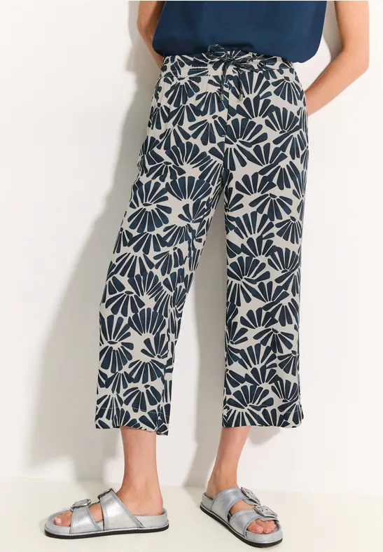 CECIL Pantalon en viscose imprimé  - Style NEELE
