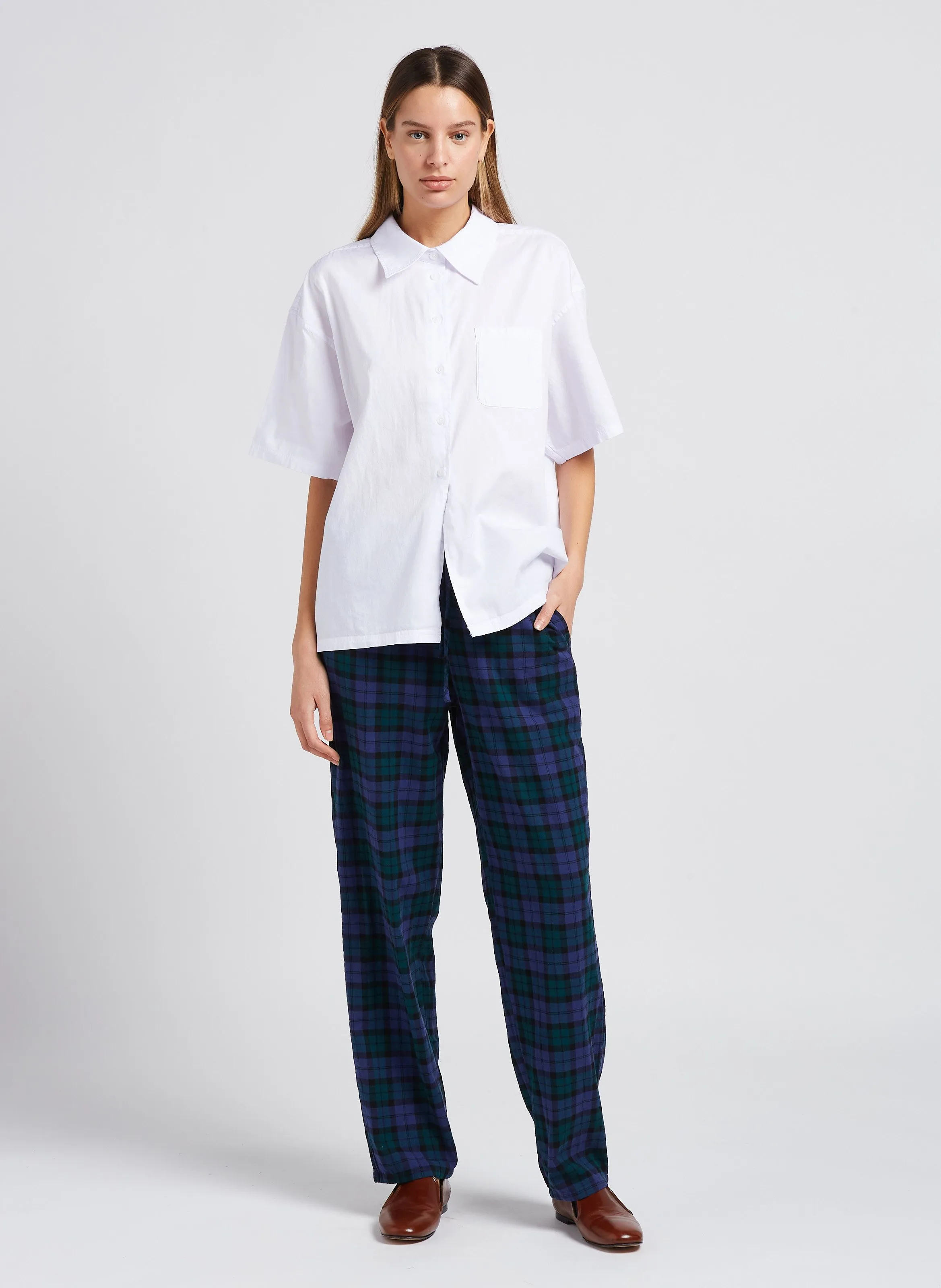 CHEMISE COL CLASSIQUE EN COTON RYTY - AMERICAN VINTAGE pour FEMME | Printemps