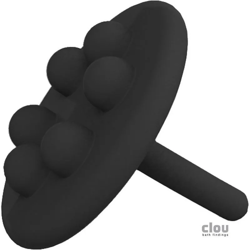 clou Mini Wash Me bouchon en silicone, noir: CL/06.55021