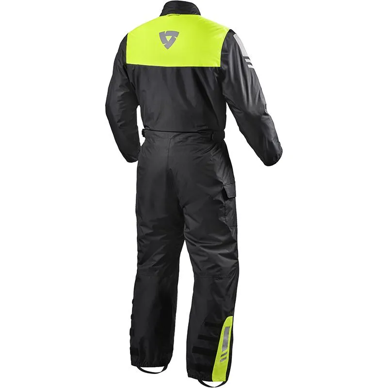 Combinaison pluie Pacific 3 H2O REVIT Noir-Jaune Neon - MAXXESS.FR, Protection contre la pluie