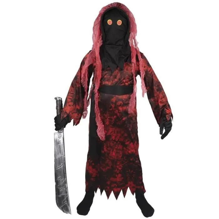Déguisement Spectre Rouge Enfant - Marque - Pour Garçon de 5 ans et plus - Intérieur