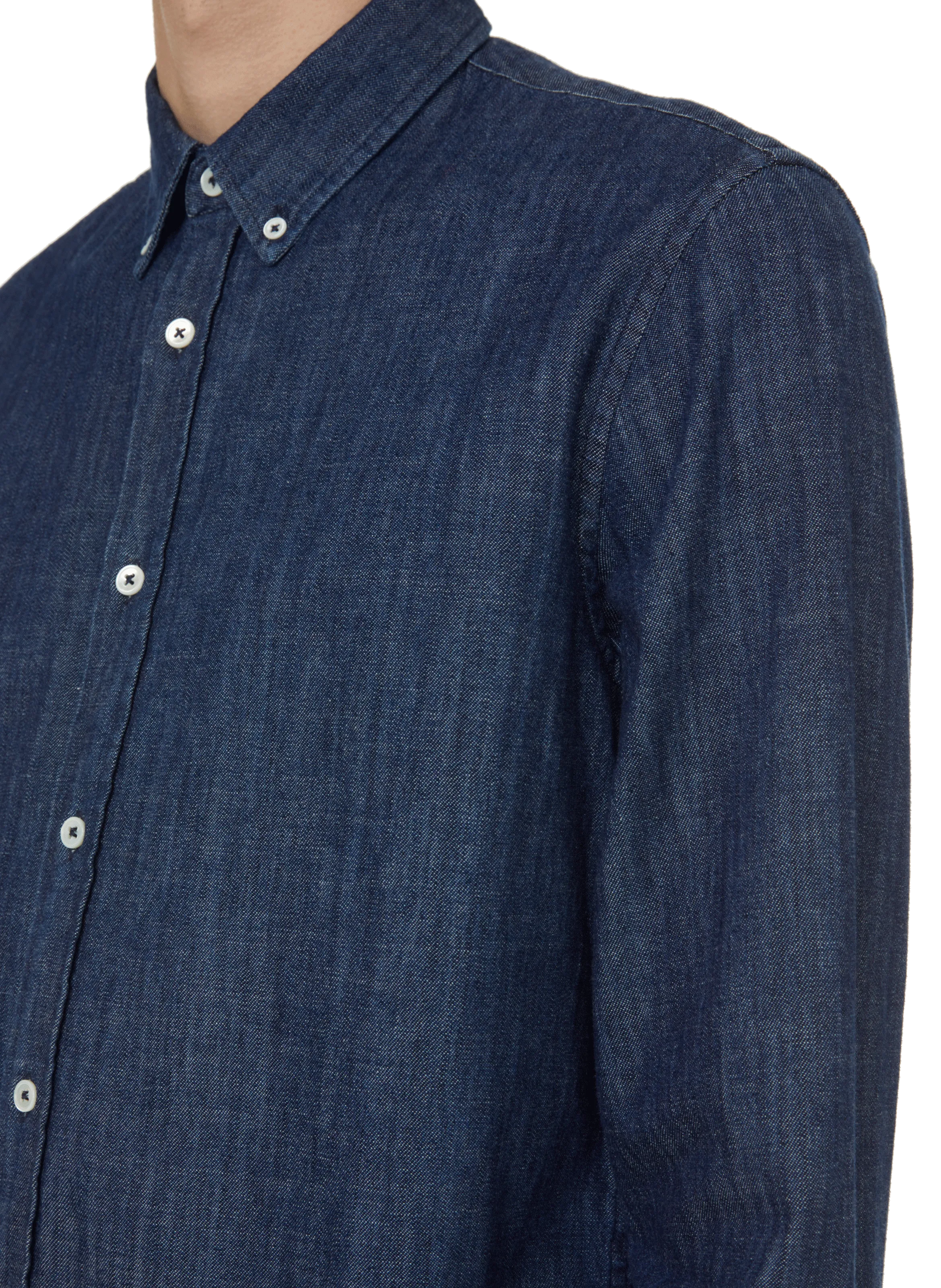 EDITIONS 102  Chemise denim - Bleu