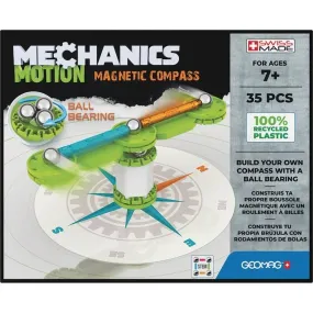 GEOMAG MECHANICS, MOTION 35 pcs, construction magnétique, jeux éducatifs, Jouet pour enfants dès 7 ans, GMT00 vert - Gardenkraft