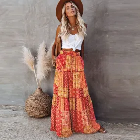 Jupe Hippie Bohème Longue