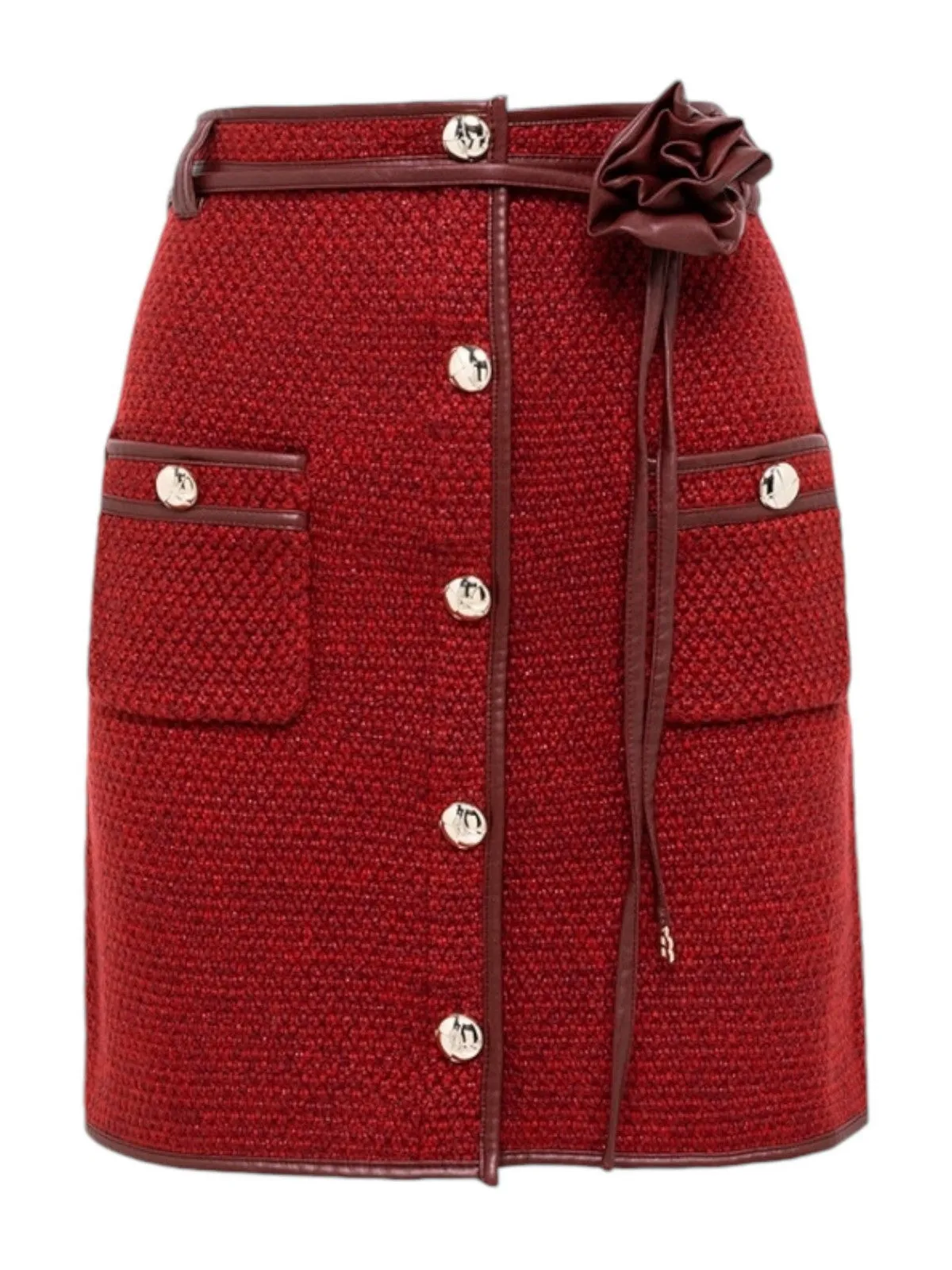 Jupe rouge femme Blugirl RF4141MA95O N9493