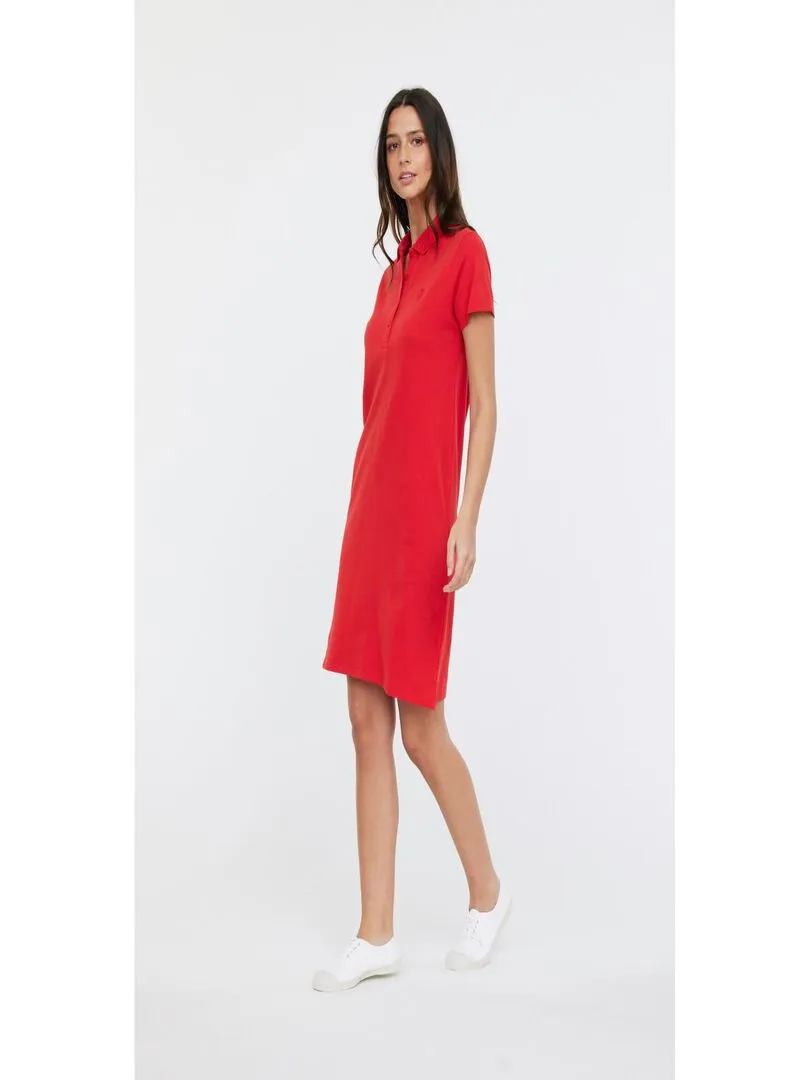 Lee Cooper - Robe manches courtes coton regular LOLI MC - Rouge