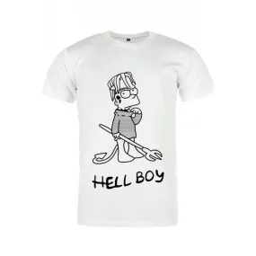 LIL PEEP - T-SHIRT BLANC HELL BOY BART