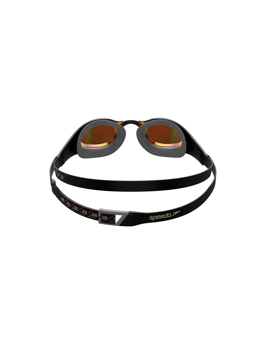 Lunettes de Natation Speedo Fastskin Pure Focus Mirror Orange