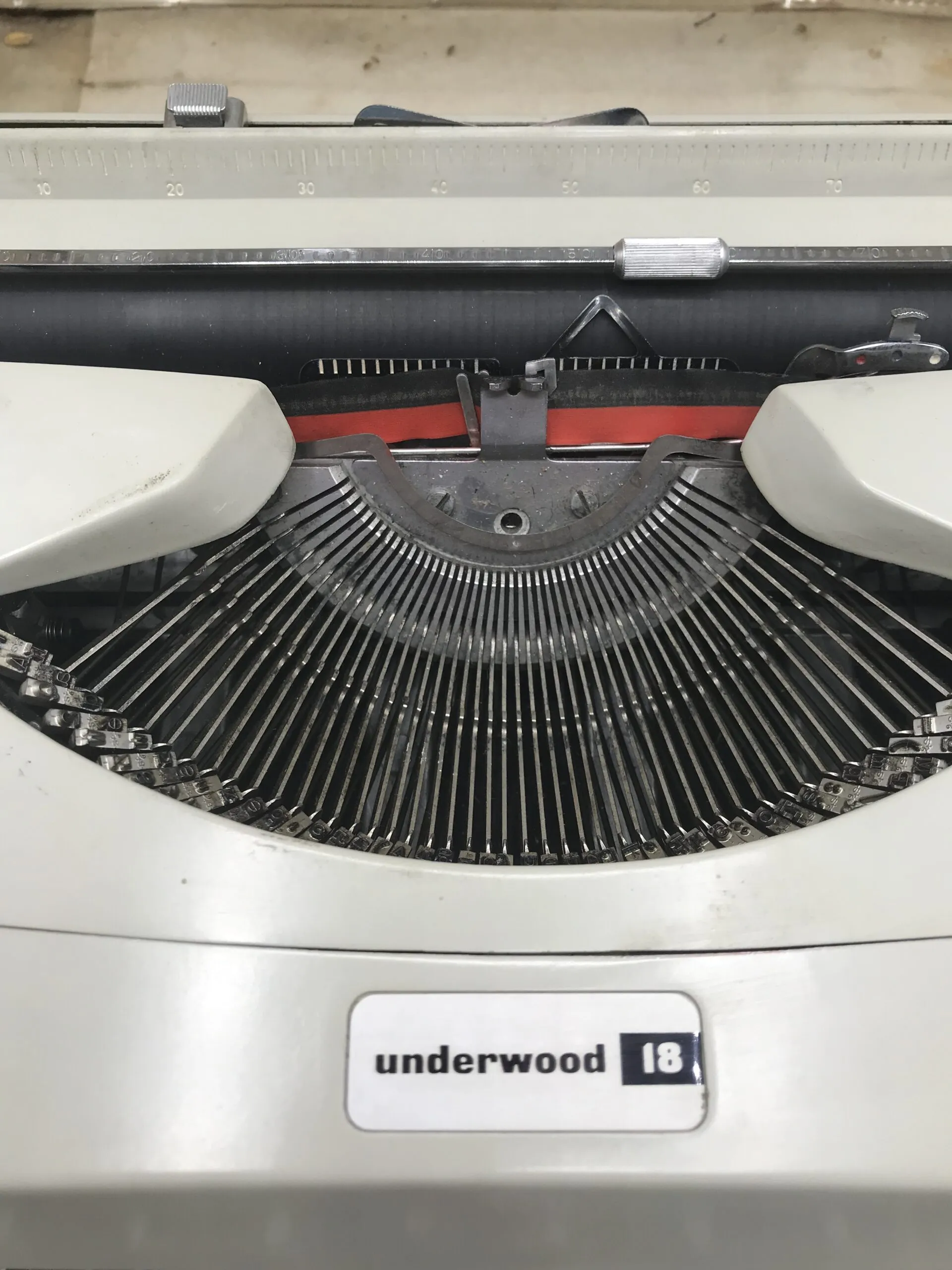 Machine à écrire Underwood 18 - Ressourcerie Histoires Sans Fin