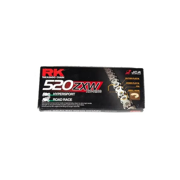 METRE DE CHAINE RK 520ZXW avec Rivet Creux.