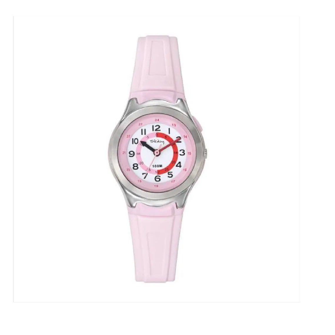 Montre fille Tekday  - 654876 Bracelet Résine Rose | 3 Suisses