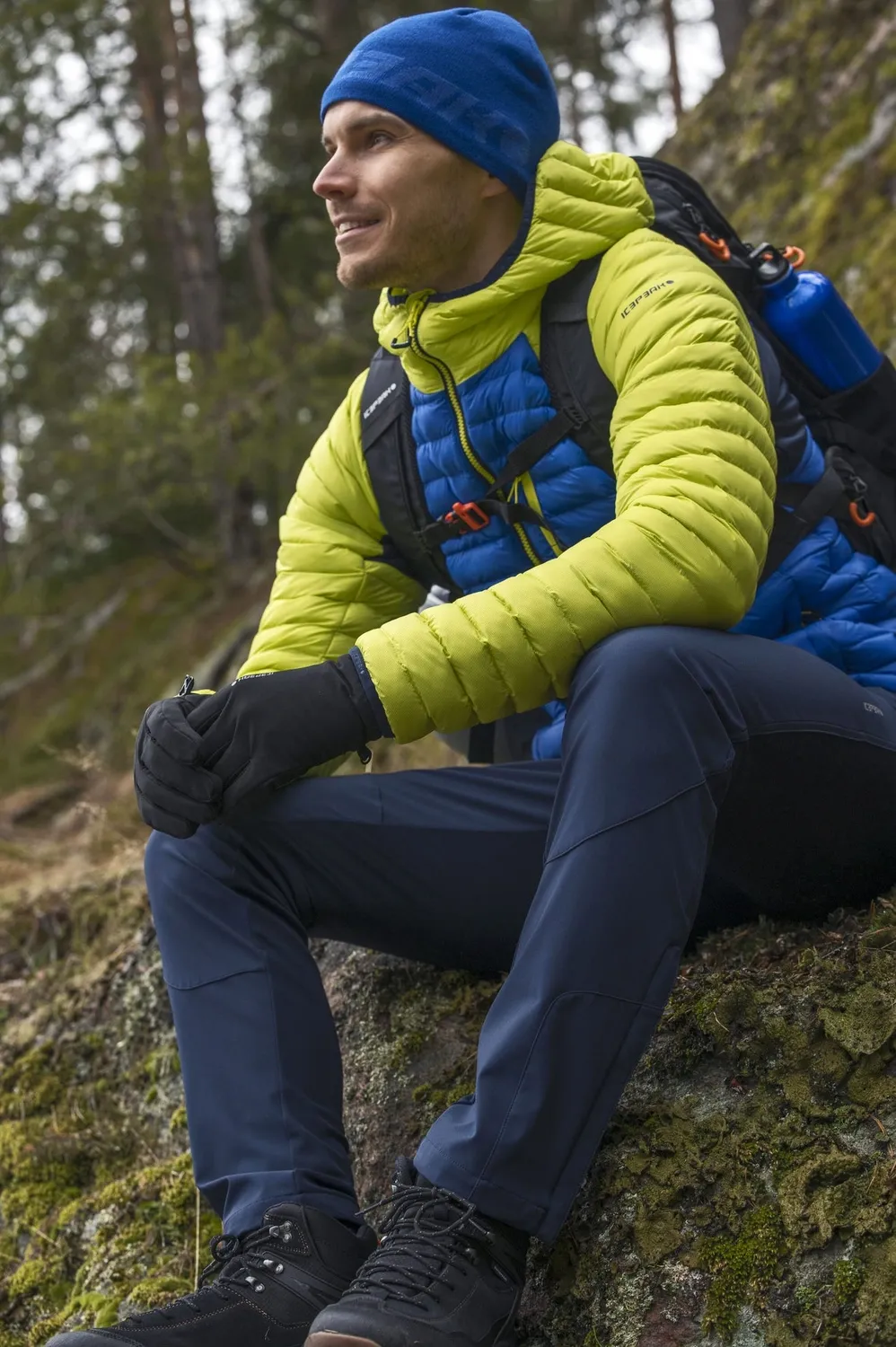 Pantalon de Ski Icepeak Men Dorr Stretch Trousers Dark Blue