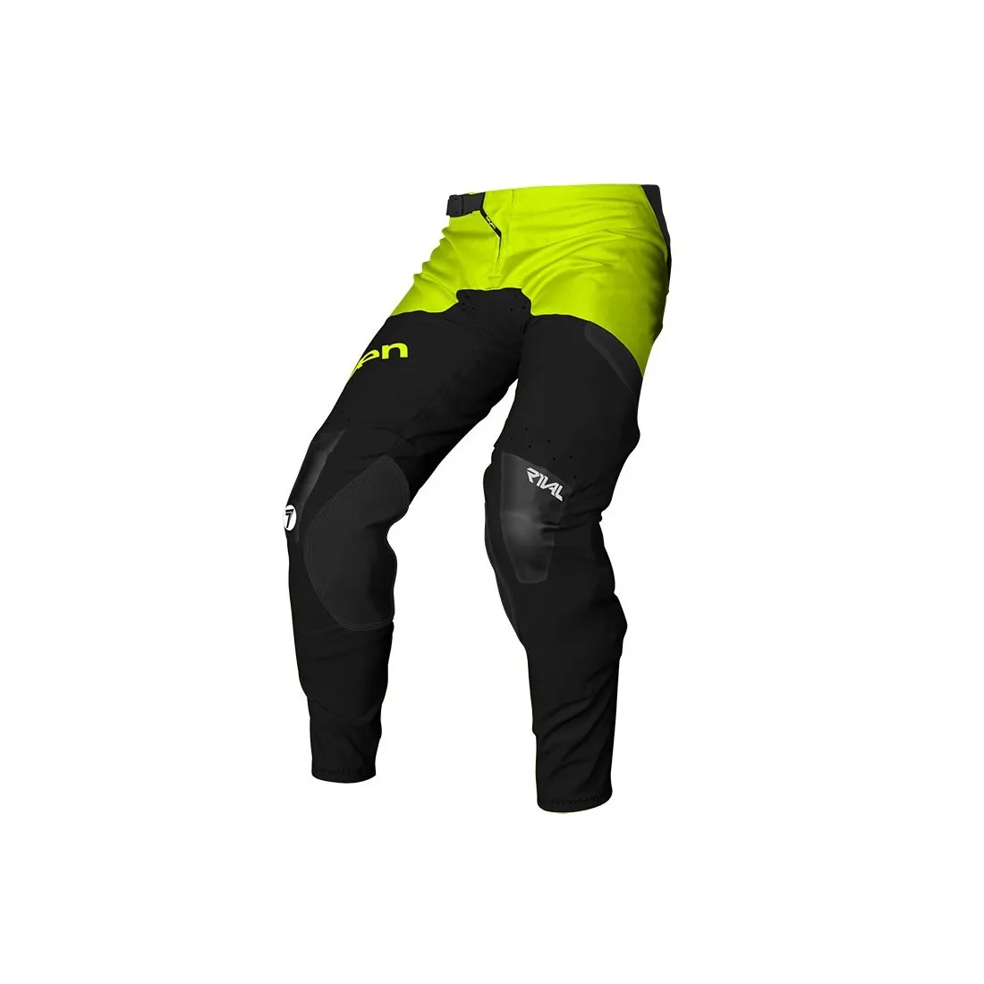 Pantalon Seven mx Rival Staple jaune fluo