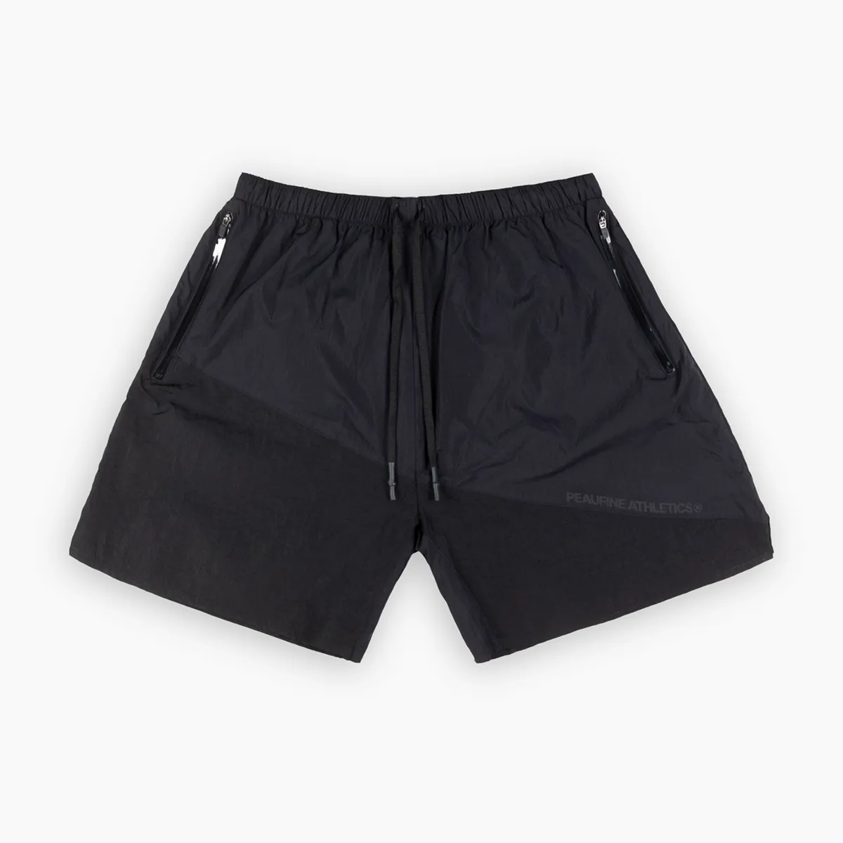 Peaufine Athletics . Short V2 . Full Black — Le Shop Nîmes