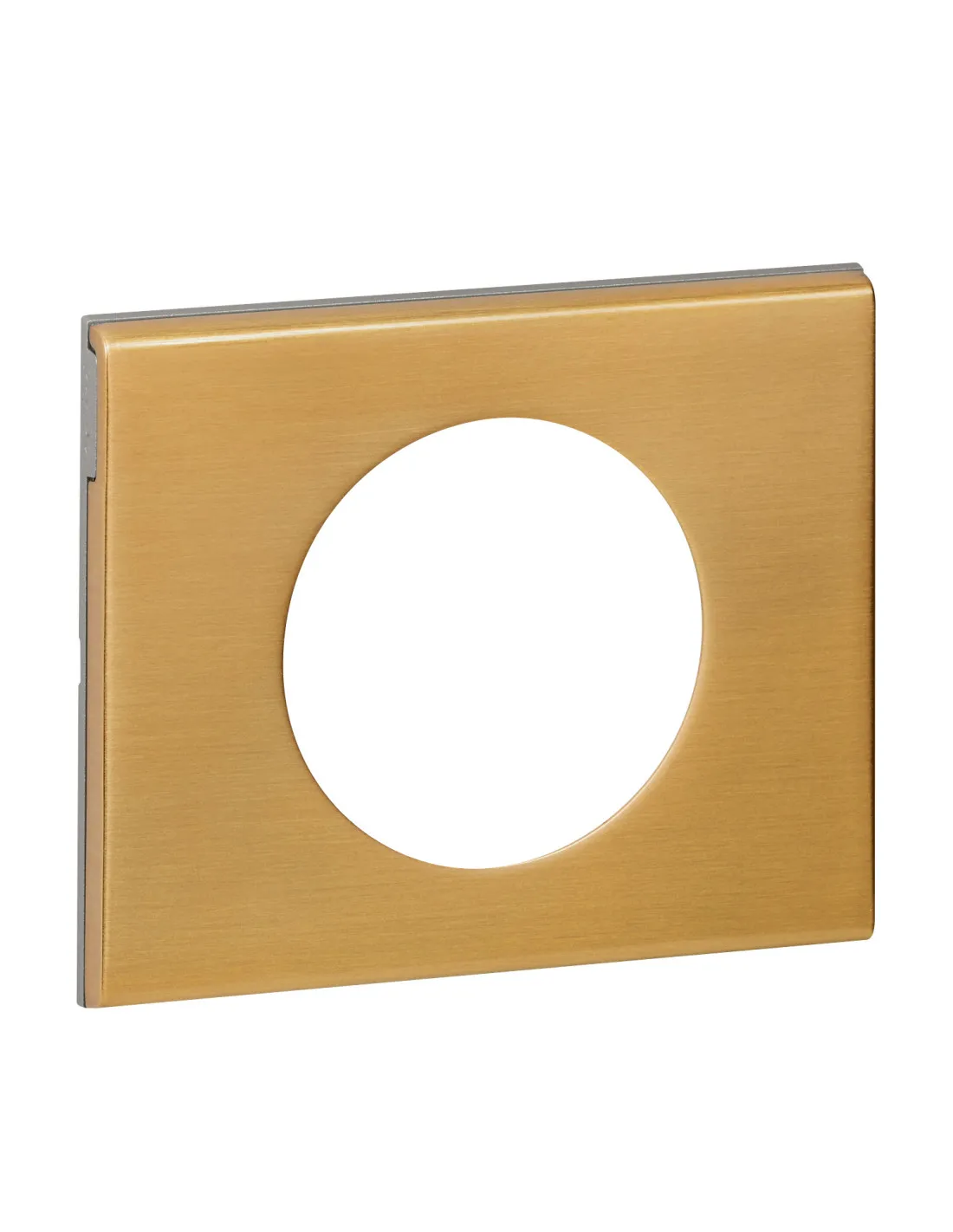 Plaque Céliane Matières 1 poste finition Bronze Doré LEGRAND 069131