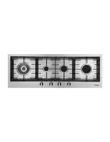 Plaque de cuisson FOCUS LINE 4 Feux 124cm Inox FILO.124