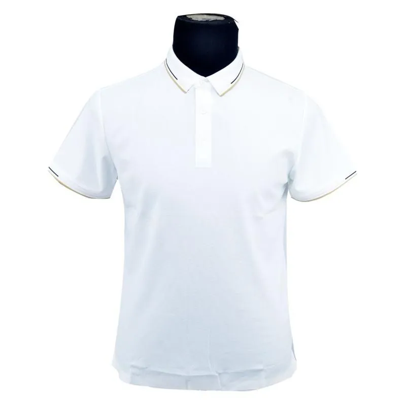 Polo classique blanc pour homme - TSH889