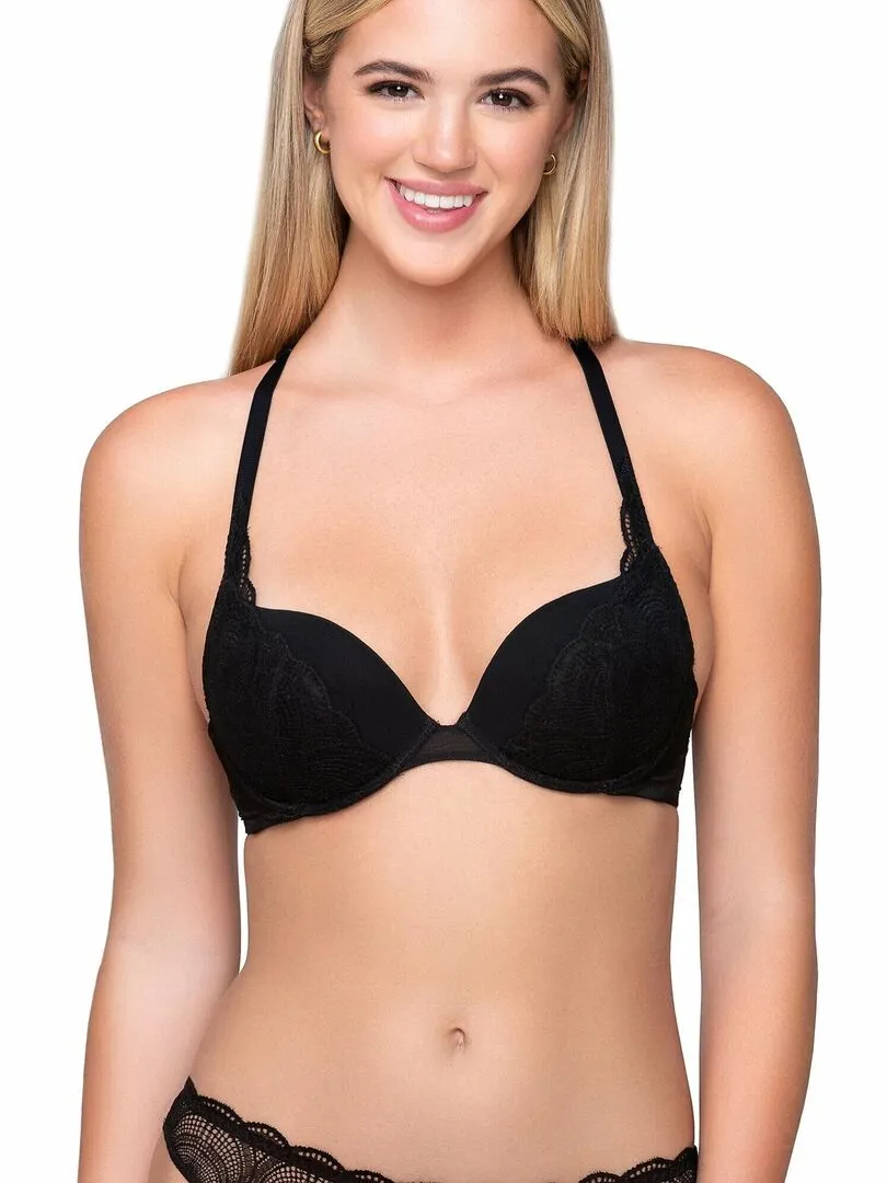 Soutien-gorge push-up Pearl - Noir
