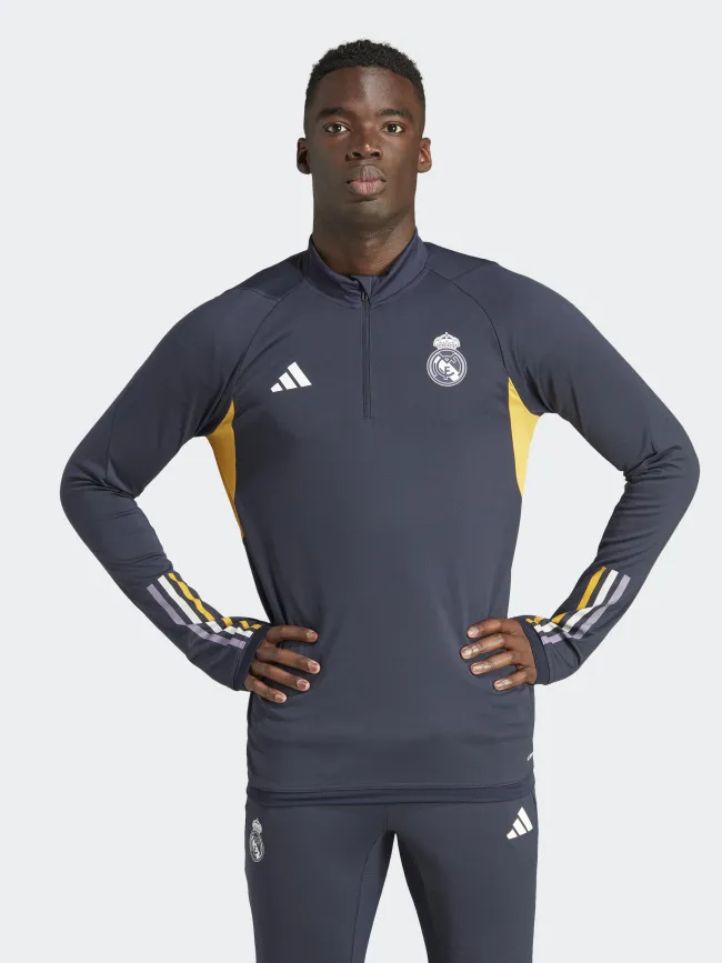 Sweat de football real madrid bleu marine homme - Adidas| wimod