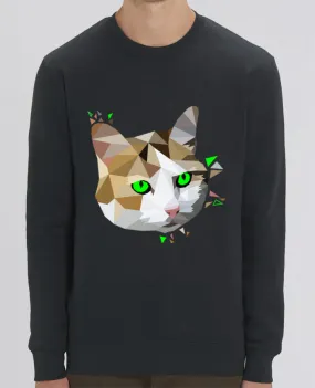 Sweat-shirt Chat Par MozKat Studio