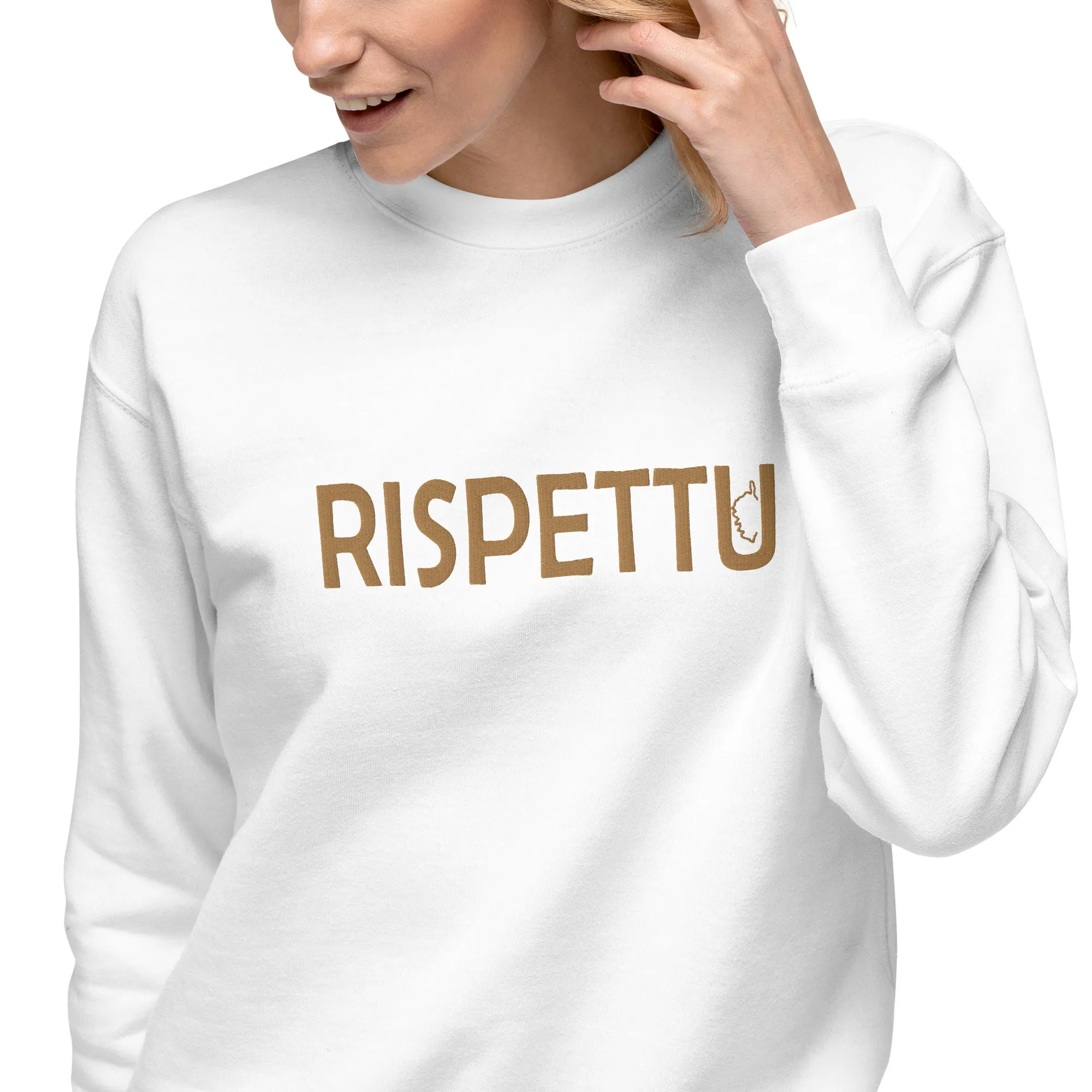 Sweatshirt premium Brodé Rispettu