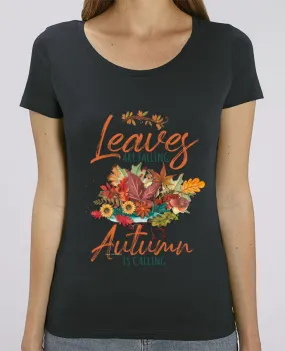 T-shirt Femme Autumn Leaves par KIMA KELEBEK