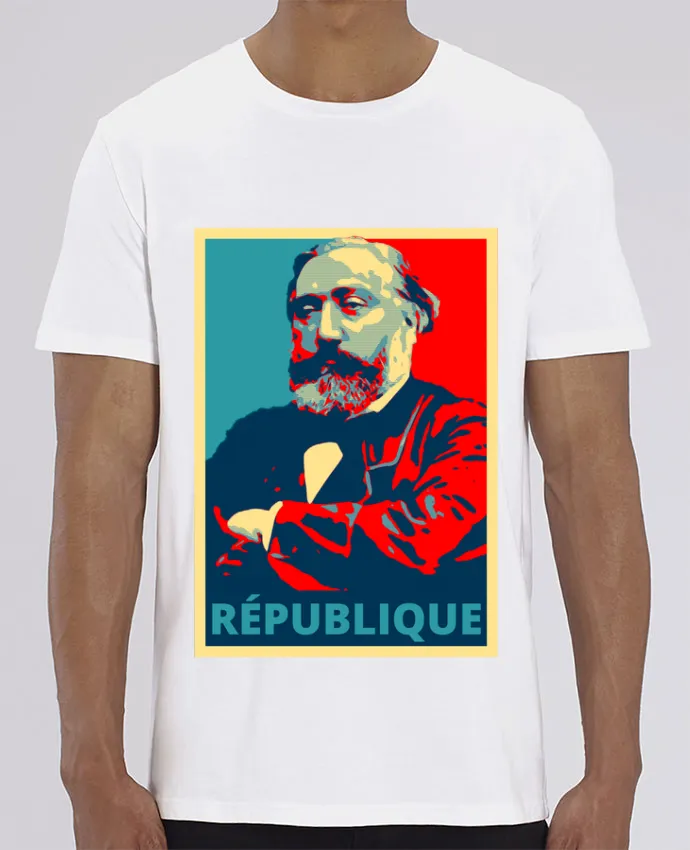 T-Shirt Léon Gambetta - République par Hémipléjik
