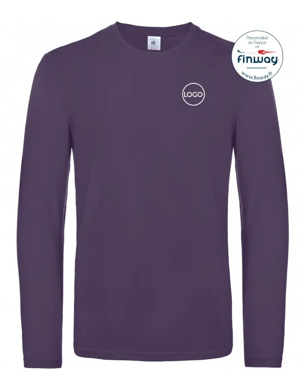 T-shirt manches longues 185g/m² - Homme