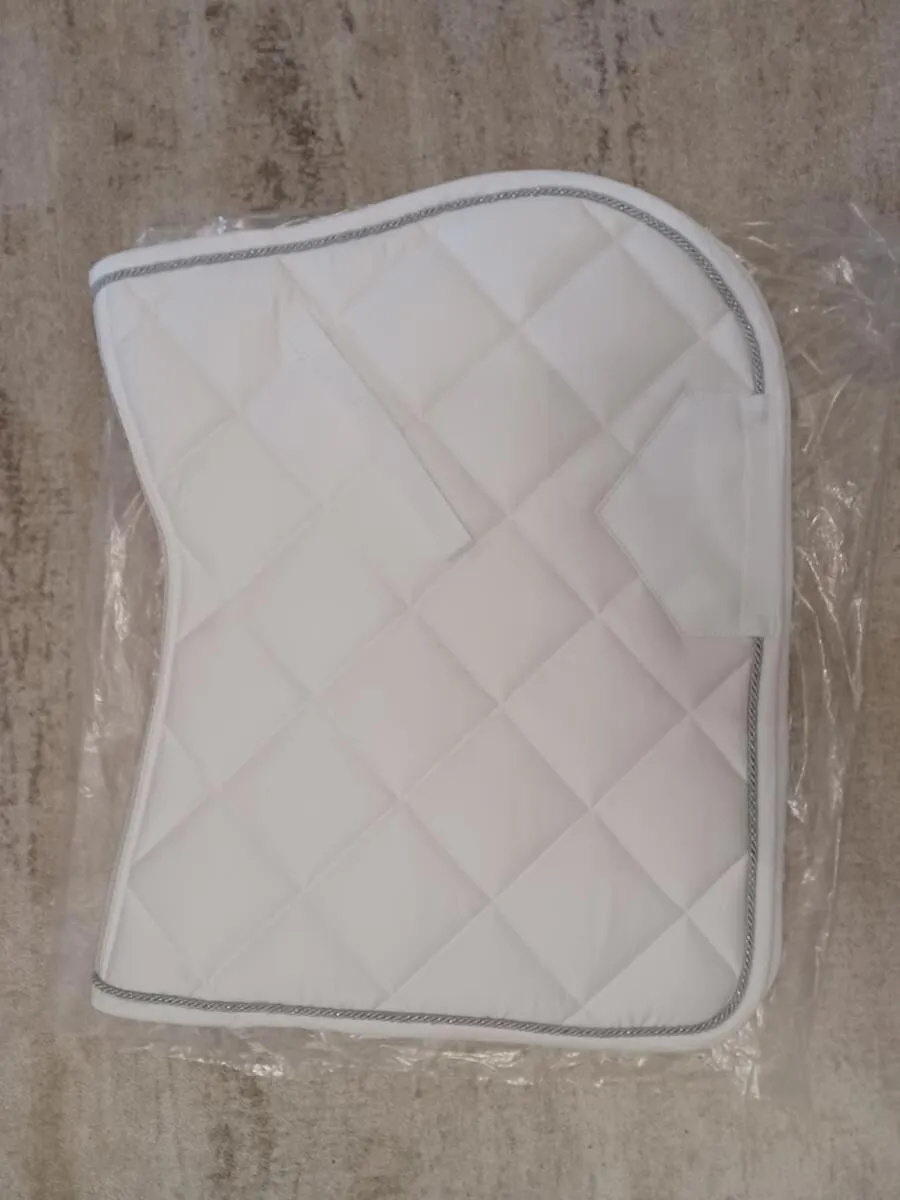 Tapis d'équitation blanc Lamicell - CSO - Taille full