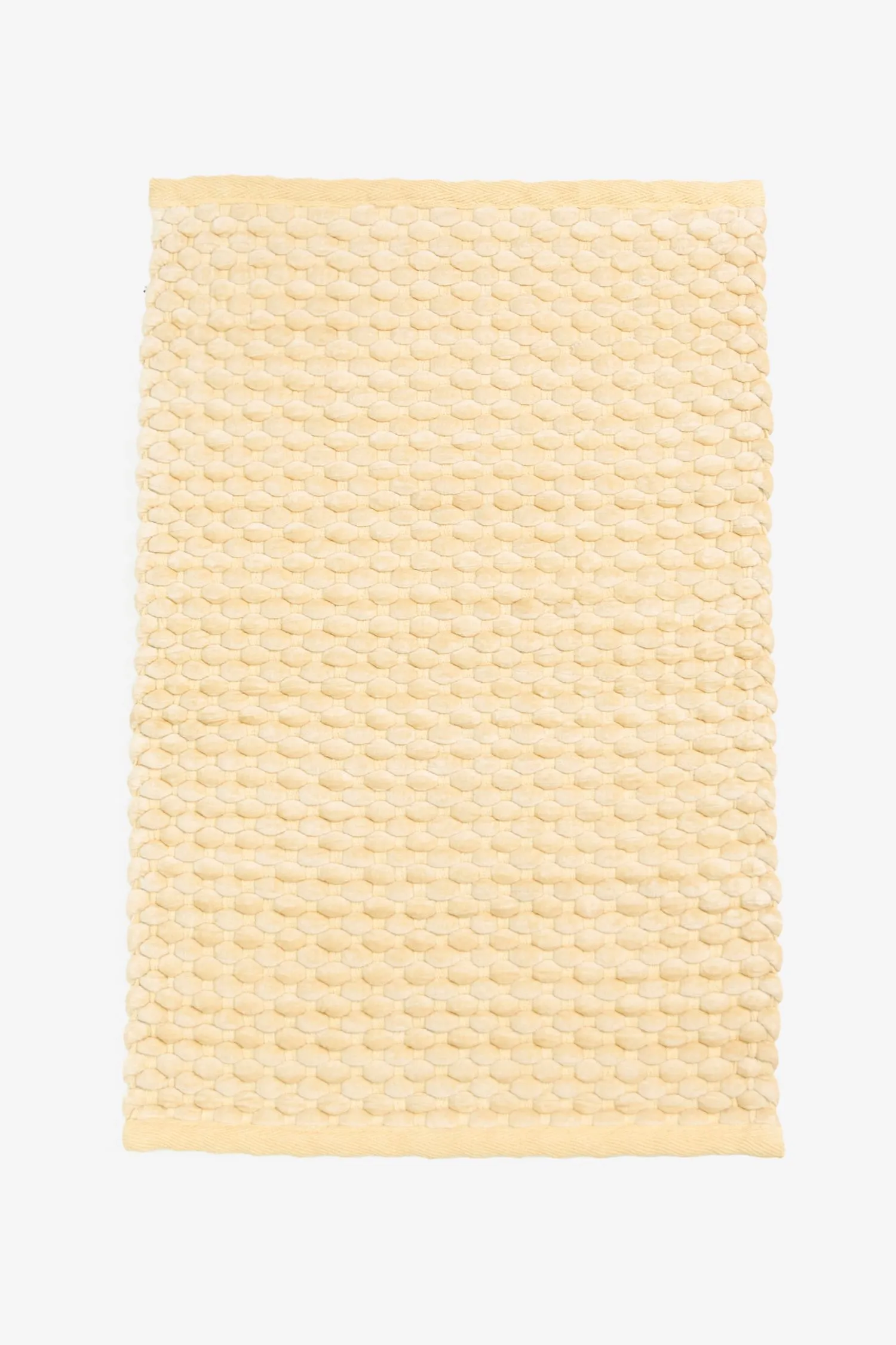 Tapis de bain avec motif - jaune