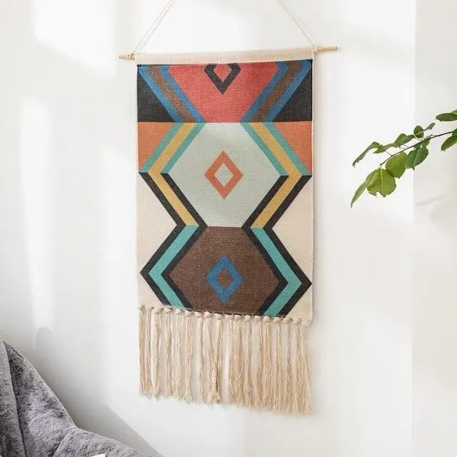 Tapisserie Murale en Macramé Chloé