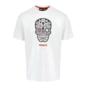 Tee-Shirt Herock Skullo Blanc