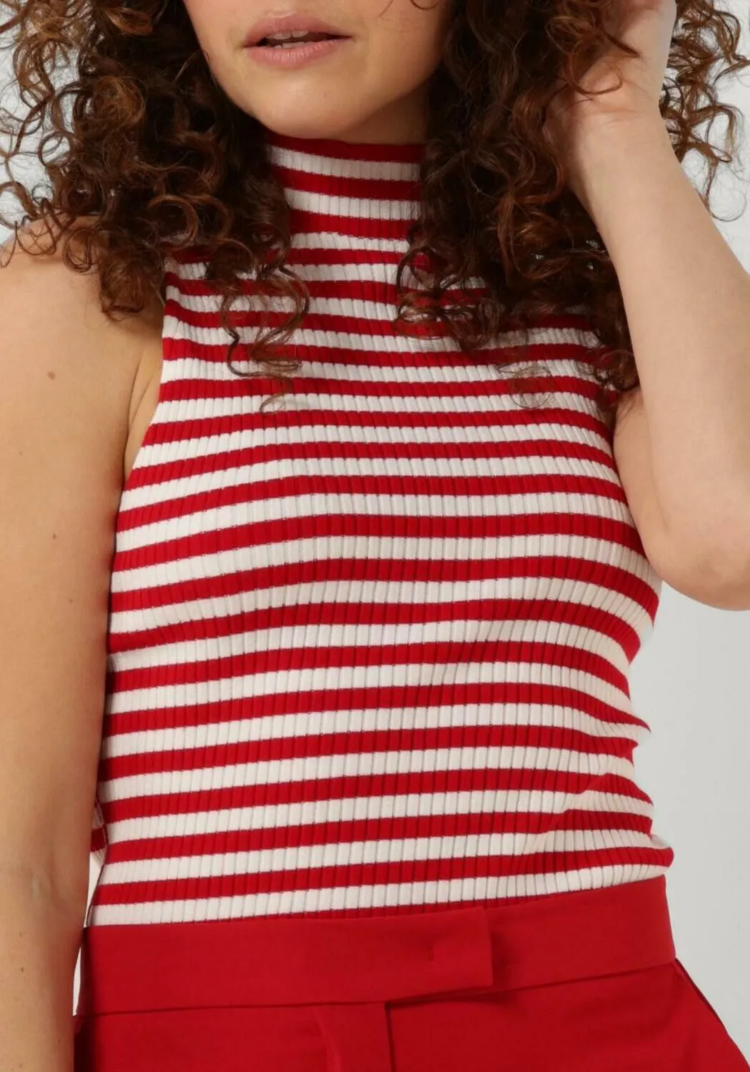 twinset milano haut 9559511-cpc en rouge